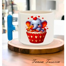 Tanem Bardak Kahve Çay Fincanı Hediye Sevgili Gün 018 - T Kulp Kupa