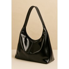 HMO Store Elite Gloss Edition – Modern & Lüks Siyah Çanta