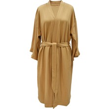 Organickid Aurora Kadın Bej Sabahlık