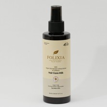 Folixia Isı Koruyucu & Bağ Onarıcı Saç Bakım Sütü – Keratin, Argan & Shea Butter Destekli