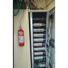 Santral 6 kg Abc Tozlu Otomatik Elektrik Panosu Söndürme Sistemi