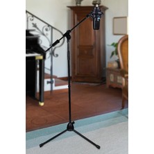 Gampus Ses Sanatçıları Yayıncılar Profesyonel Oyuncular Için 150 cm Ayaklı Mikrofon Standı Hoparlör Standı