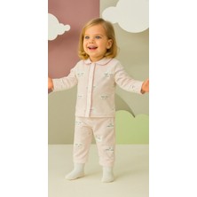 Buufuu Bebek Yenidogan Çocuk Pamuklu Oya'li Alt Üst Takım Hediyelik