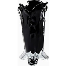 Louise Roe Vintage Drape Üflemeli El Yapımı Cam Vazo