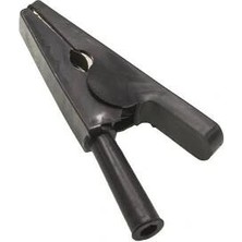 Voltaj Siyah Akü Maşası Krokodil - Banana Soket Girişli