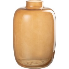 Laromita Decoration Rıta Amber Cam Vazo / 22,5 cm