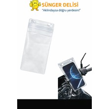 2 Adet Su Geçirmez Telefon Kılıfı – Çift Kilit Sistemli, Motorcu & Havuz Uyumlu, Dokunmatik Şeffaf Kılıf