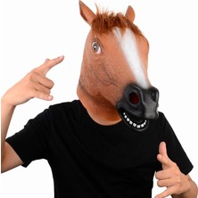 Pandoli Horse Head Mask At Başı Maskesi At Kafası Maskesi Lateks Halloween