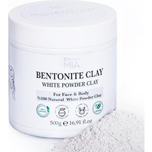 Braventa Collection By Mıa Yüz ve Vücut KILI%100 Doğal Beyaz Toz Kil 500 gr