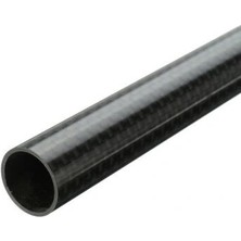 Voltaj Karbon Fiber Boru 3k 12X10X500MM