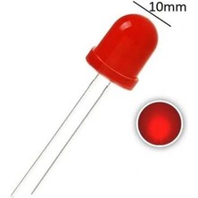 Voltaj 10MM Kırmızı LED - 10 Adet