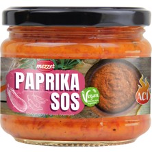 Mezzet Acılı Cevizli ve Köz Sebzeli Paprika Sos 300 G - Koruyucusuz Vegan Sos