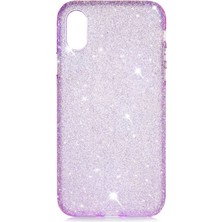 iPhone Xs 5.8 Uyumlu ​​​stsr Eni Kapak-Mor