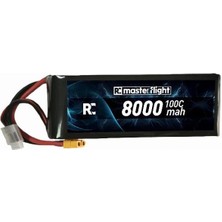 Voltaj 22.2V Li-Po Pil - 8000MAH 100C 6s Lityum Polymer Batarya