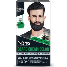Nisha Sakal Boyama Seti 60ML,10DK Bekleme Süresi Amonyak Paraben Icermez,cilde Leke Yapmaz Orjinal Black