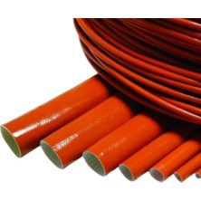 Gwest 3mm H Class Silikon Izoleli Cam Elyaf Makaron 100 Metre