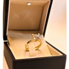 HAKAN GÜLER KUYUMCULUK Altın Tek Taş Yüzük (24112)