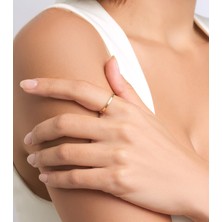 HAKAN GÜLER KUYUMCULUK Altın Ajda Model Minimal Yüzük