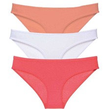 ModaSize 3 Adet Süper Eko Set Likralı Kadın Slip Külot 545