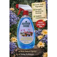 Agroter Tarım Saksı Çiçekleri Için Çiçek Gübresi Genel Kullanım Bitki BESINI-500 ml