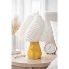 Limon 3D Desing Modern Tasarım Abajur Dekoratif Masa Lambası | Yatak Odası Salon Ofis Aydınlatma