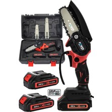Power Black Germany Çelik Şanzuman Akülü Dal Kesme Budama Testere Bıçkı Makinesi 17 cm ve 12 cm Set Extra Güçlü