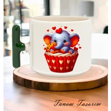 Tanem Bardak Kahve Çay Fincanı Hediye Sevgili Gün 018 - T Kulp Kupa