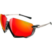 Scicon Aerojet Titanyum Parlak Siyah - Aynalı Kırmızı / EY400620