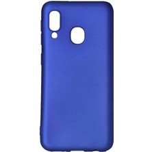 StilStoreTr Galaxy A40 Kılıf Stsr Premier Silikon Kapak-Saks Mavi
