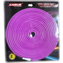 İzipec 5 Metre Neon LED Mor 12V (Kesilebilir) Br 432 76 11