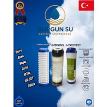 Still Water Daire Bina Sayaç Girişi 3/4 10'inç 3'lü Set Filitre