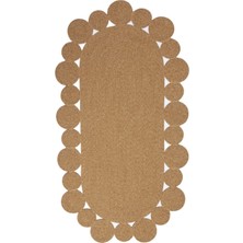 Halı Sepeti Reygon Ege 7 Hasır Dekoratif El Örgüsü Kilim Yolluk Halı