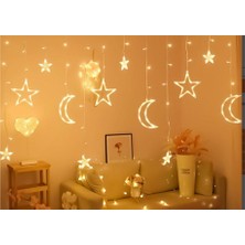 Eco Lounge Ay Yıldız Perde LED 3m