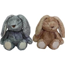 Eco Lounge PB31603-23 Peluş Oturan Tavşan 23 cm - 1 Adet Stokta Olan Gönderilir