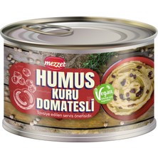 Mezzet Kuru Domatesli Humus 400 G - Vegan Koruyucusuz Gurme Tahinli Meze