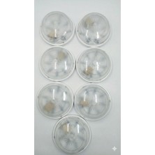 İNWATT Genel Glop Tavan Armatür 7 Adet Dekoratif Porselen Duylu 1.kalite Ekonomik Banyo-Wc-Balkon-Antre-Koridor