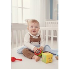 Buufuu Bebek Yenidogan Çocuk Pamuklu Oya'li Alt Üst Takım Hediyelik