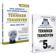 Data Yayınları 2026 Üds Çevre Şehircilik ve Iklim Değişikliği Bakanlığı Tekniker Teknisyen Ders Notlar ve Deneme