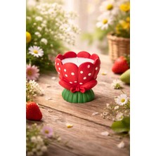 Yo&Ma El Boyaması Dekoratif Mum – Saksı Formlu (9 Cm)