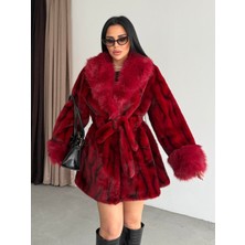 Rabiossa Kadın Ithal Kürk Kaban