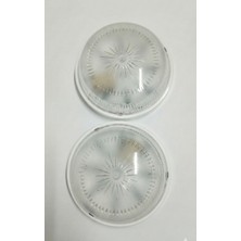 İNWATT Genel Glop Tavan Armatür 2 Adet Dekoratif Porselen Duylu 1.kalite Ekonomik Banyo-Wc-Balkon-Antre-Koridor