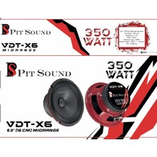 Pit Sound Vdt-X6 350W 120 Rms 16 cm Midrange