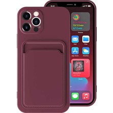 StilStoreTr iPhone 12 Pro Max Kılıf ​​stsr Ofix Kapak-Mürdüm