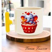 Tanem Bardak Kahve Çay Fincanı Hediye Sevgili Gün 018 - T Kulp Kupa