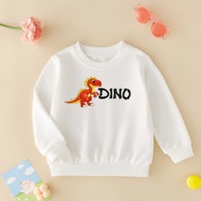 Cda Premium Dino Unisex Çocuk Sweatshirt