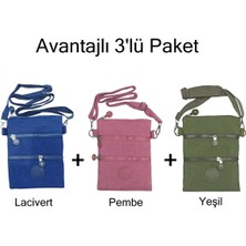 571 Collections Çapraz Askılı Üç Bölmeli Telefonluk Avantajlı 3'lü paket Model: (571-15G)