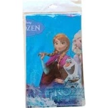 Partyy Bag Elsa Temalı Baskılı 120X180 Plastik Doğum Günü Parti Masa Örtüsü