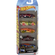Hot Wheels Beşli Araba Seti X-Raycers JBJ74