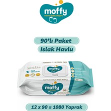 Moffy Islak Mendil (90 x 12) 1080 Yaprak