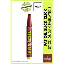 Luua Nyx Professional Makeup Fat Oil Slick Click Parlatıcı Nemlendirici Nude Tonlu Dudak Balmı - 11 In A Mood